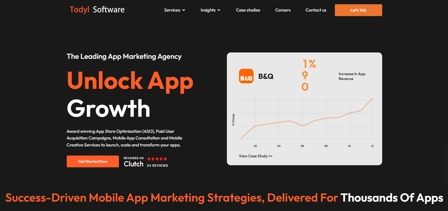 Todyl Software Top 10 App Marketing Agencies